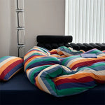 Duvet Cover & Pillowcase Set Breathable Cotton Percale