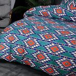 Duvet Cover Set Bohemian Tribal Cotton-Microfiber Machine Washable