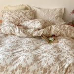 Duvet Cover Set Breathable Cotton Percale Hotel Closure