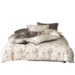 Duvet Cover Set Cotton Percale Reversible Jacquard