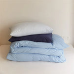 Duvet Cover Set Cotton Percale Temperature-Regulating