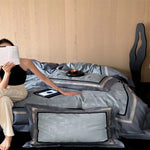 Duvet Cover Set Cotton Satin Jacquard Concealed Zipper