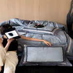Duvet Cover Set Cotton Satin Jacquard Concealed Zipper