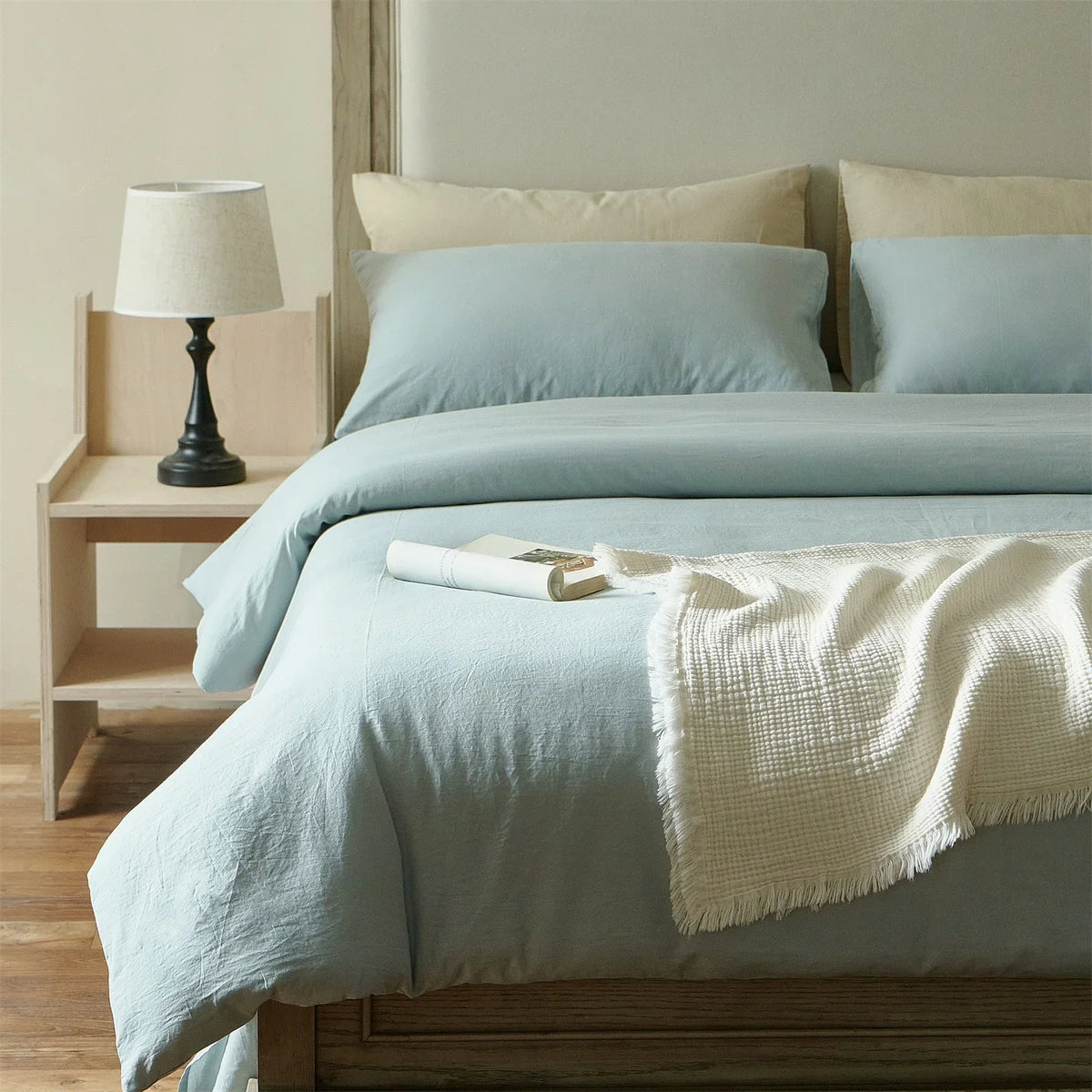 Duvet Cover Set GOTS-Certified Organic Cotton Concealed Zipper