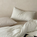 Duvet Cover Set Linen-Look Breathable & Wrinkle-Resistant