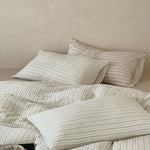 Duvet Cover Set Linen-Look Breathable & Wrinkle-Resistant