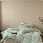 Duvet Cover Set Linen-Look Breathable & Wrinkle-Resistant