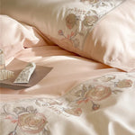 Duvet Cover Set Reversible Cotton Satin