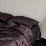 Duvet Cover Set Reversible Satin Tonal Leopard 200x230cm