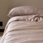 Duvet Cover Set Satin Jacquard Hidden Zipper & Machine Washable