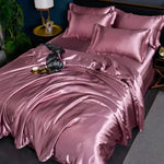 Duvet Cover Set Silk-Like Satin Breathable & Hypoallergenic