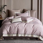 Duvet Cover Set Silky-Matte Satin Matching Pillowcases