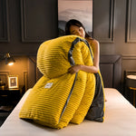 Duvet Set Flannel & Microfiber All-Season Pillowcase Option
