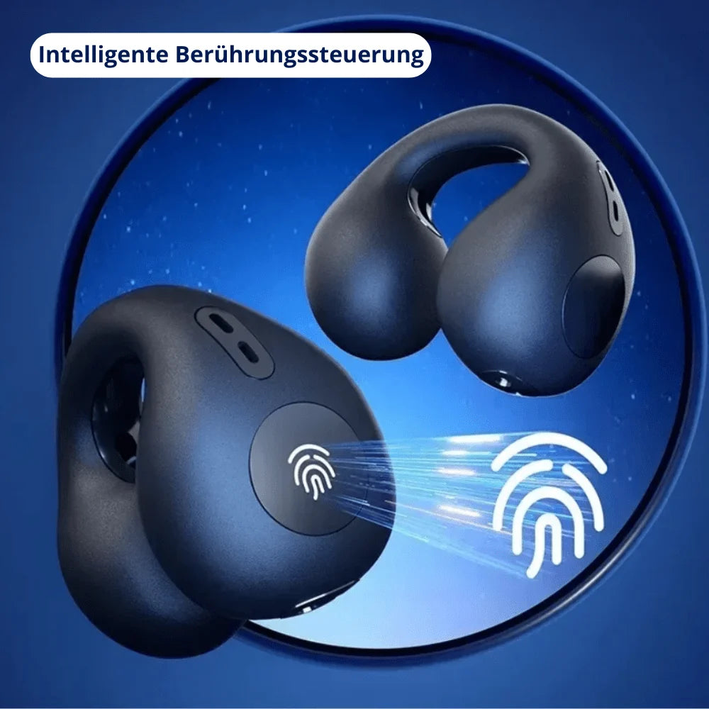 Earbuds Bone Conduction Sweat & Rain Resistant 8-Hour Battery