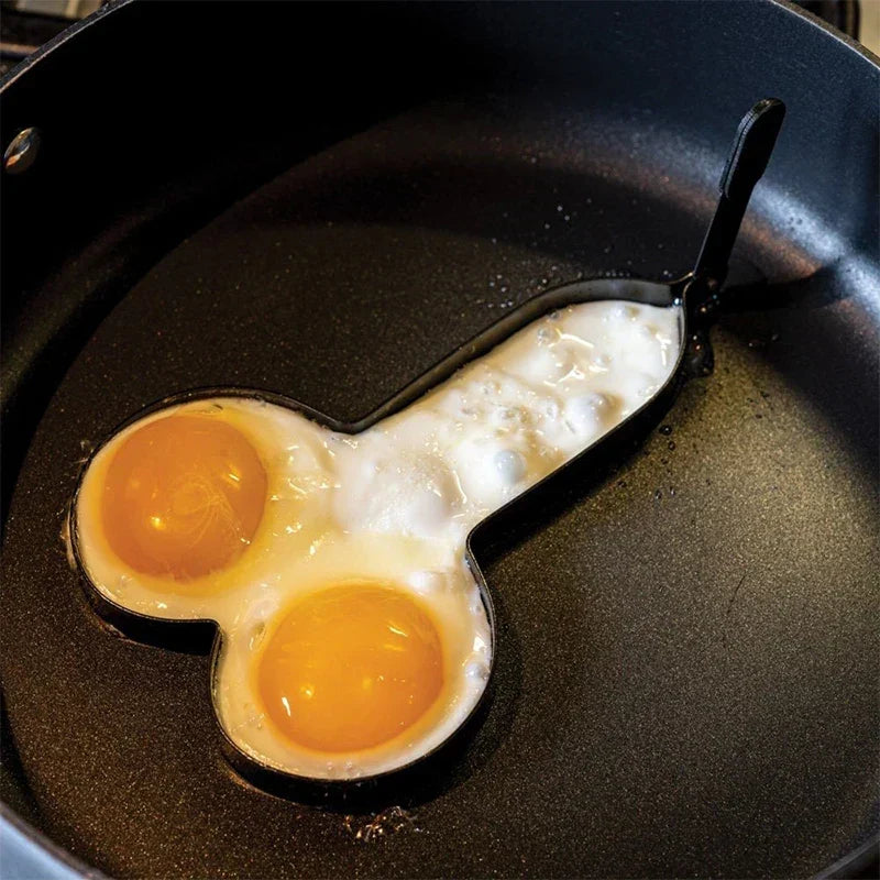 Egg And Pancake Cooking Ring Metal Stay-Cool Dual-Use