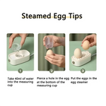 Egg Cooker & Poacher 3 Heat Settings 2-Egg Capacity