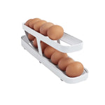 Egg Dispenser Gravity-Fed 14-Egg 2-Tier Storage