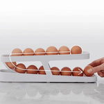 Egg Dispenser Gravity-Fed 14-Egg 2-Tier Storage