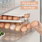 Egg Dispenser Gravity-Fed Stackable Holds 14–16 Eggs