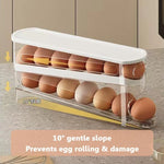 Egg Dispenser Gravity-Fed Stackable Holds 14–16 Eggs