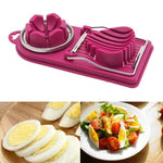 Egg & Fruit Slicer Stainless Steel Dual-Pattern Cutters