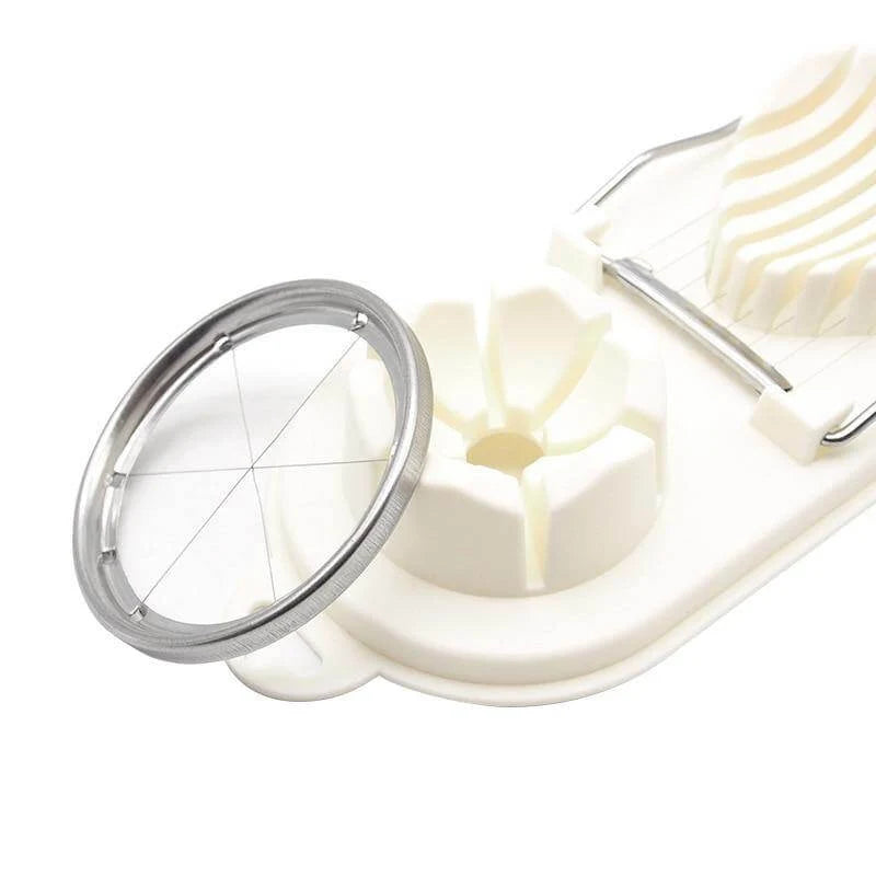 Egg & Fruit Slicer Stainless Steel Dual-Pattern Cutters