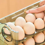Egg Organizer Self-Rolling Gravity-Fed Refrigerator Storage