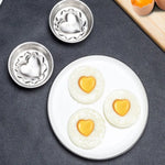 Egg Ring Heart-Shaped Non-Stick Surface BPA-Free Handle