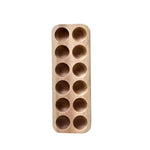 Egg Tray Sustainable Wood Holds 12 Eggs