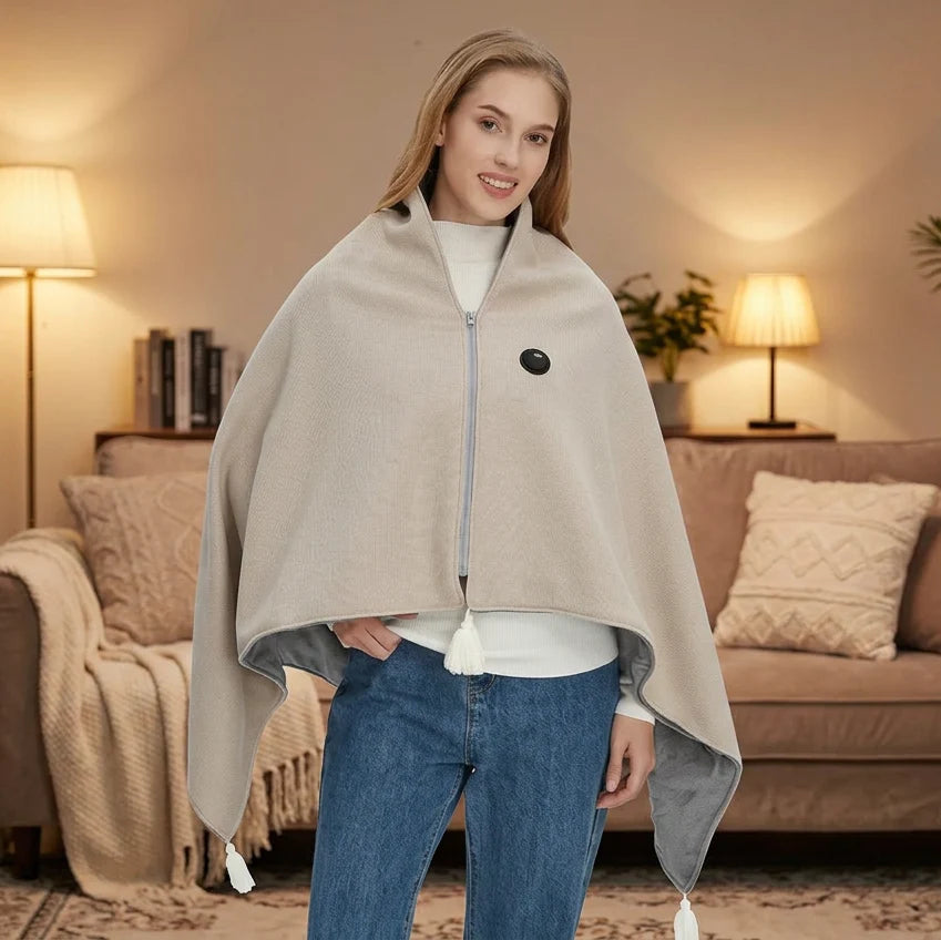 Electric Blanket Three Heat Settings Compact Design