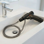 Electric Drain Cleaner Motor-Powered With 4.9-Ft Flexible Cable