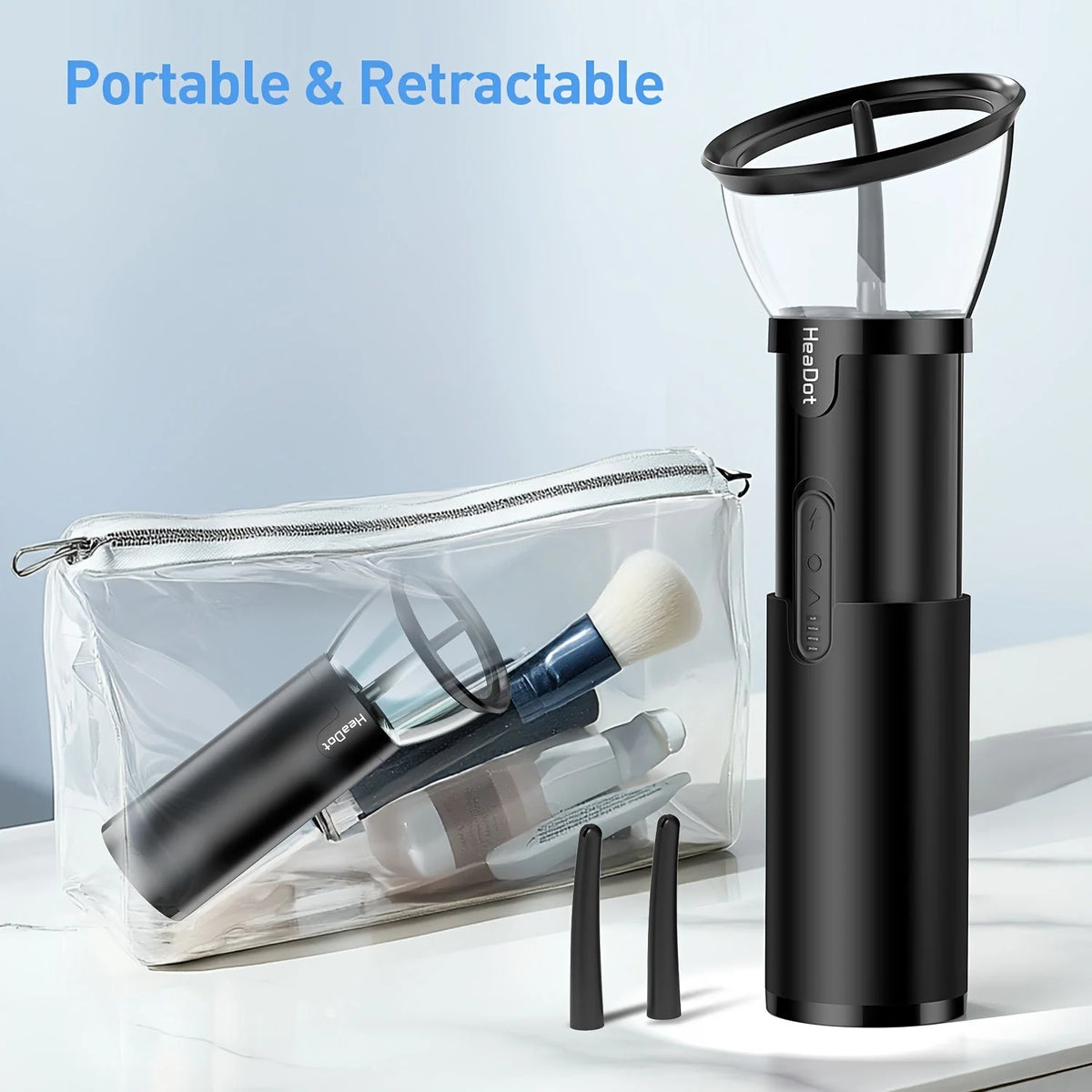 Electric Ear Cleaner USB Rechargeable 6 Silicone Tips