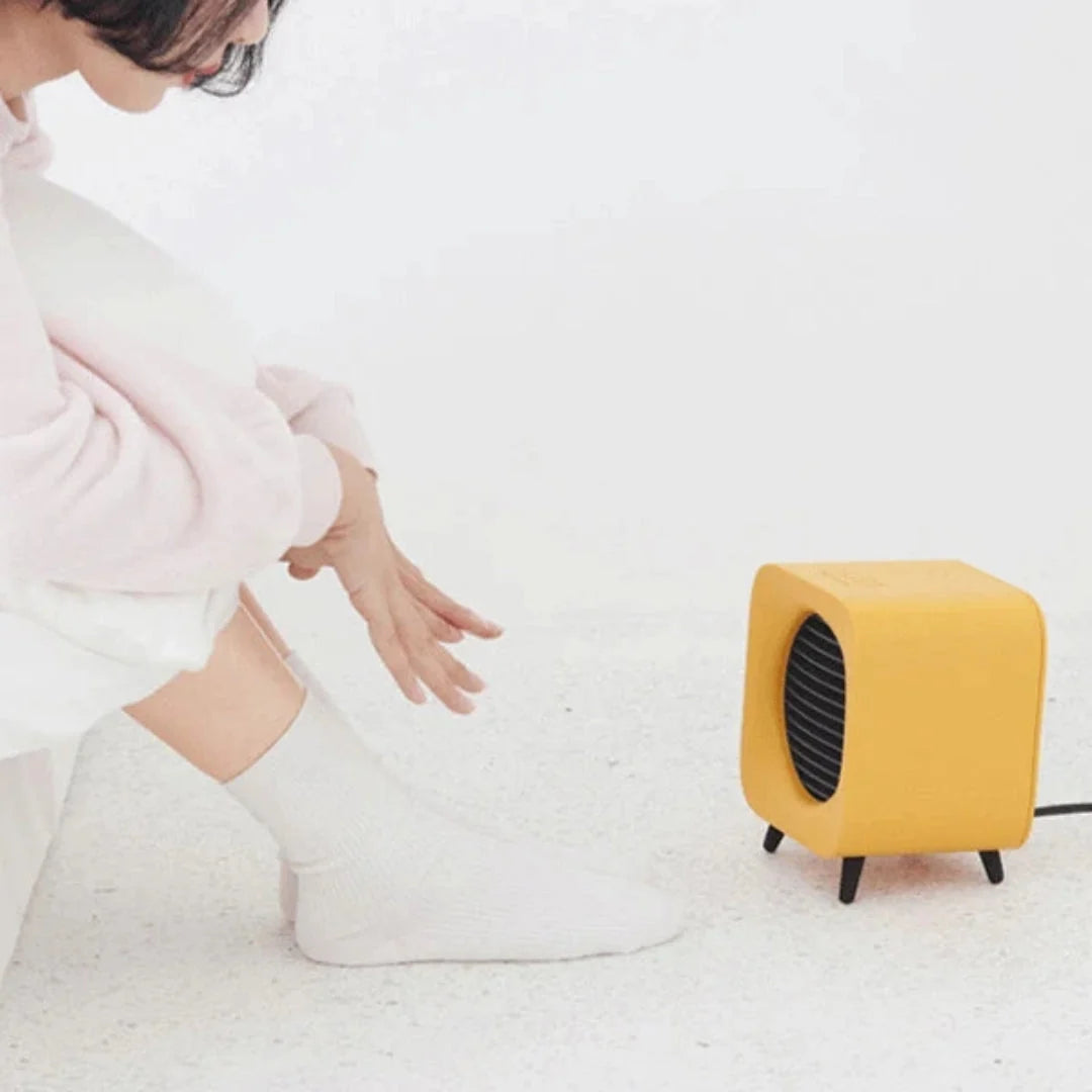 Electric Fan Heater Portable 700W Compact Design
