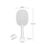 Electric Fly Swatter 3000V Dual-Mode USB Rechargeable
