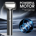 Electric Foil Shaver Waterproof Quiet Rechargeable