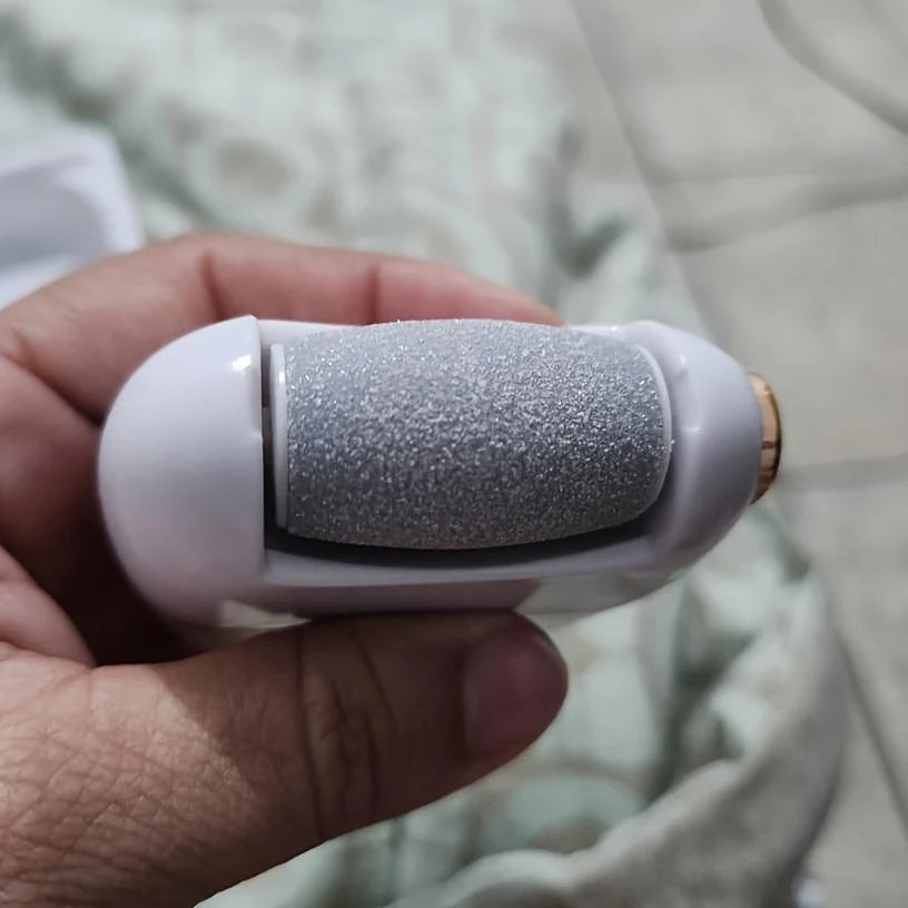 Electric Foot File USB Rechargeable Three Replaceable Heads
