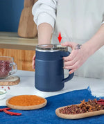 Electric Grain Mill Stainless Steel Container Compact Design