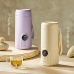 Electric Kettle Compact Travel Adjustable Temperature 18.6 Fl Oz