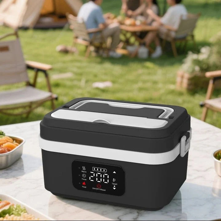 Electric Lunch Box Rechargeable 304 Stainless Steel Inner Container