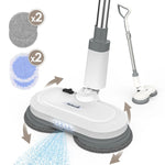 Electric Mop Cordless Built-In Spray Washable Microfiber Pads