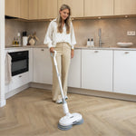 Electric Mop Cordless Built-In Spray Washable Microfiber Pads