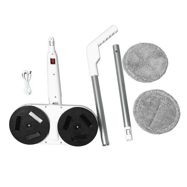 Electric Mop Cordless Built-In Spray Washable Microfiber Pads