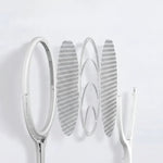 Electric Mosquito Swatter Adjustable Head LED Light USB Rechargeable