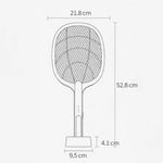Electric Mosquito Swatter USB Rechargeable Triple Safety Mesh