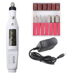 Electric Nail Care Set Adjustable Speed 6 Attachments Manicure & Pedicure