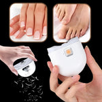Electric Nail Clipper Automatic Smoothing Built-In Light Two Speeds