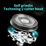 Electric Razor Waterproof Wet & Dry USB Rechargeable
