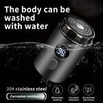 Electric Razor Waterproof Wet & Dry USB Rechargeable