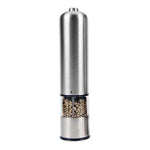 Electric Salt & Pepper Grinder Adjustable Coarseness One-Handed Operation