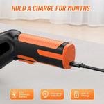 Electric Scissors Cordless Self-Sharpening Up to 120-Minute Battery Life